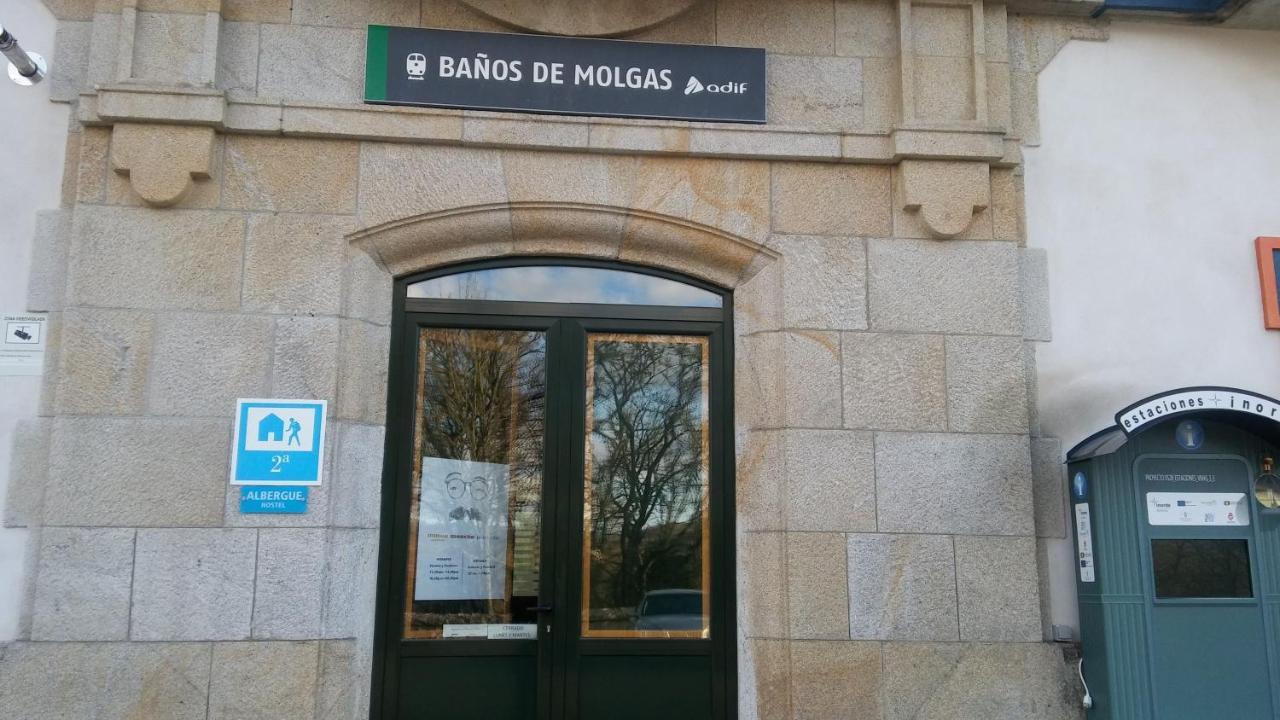 Albergue estaciones vivas Banos Del Molgas Exterior foto